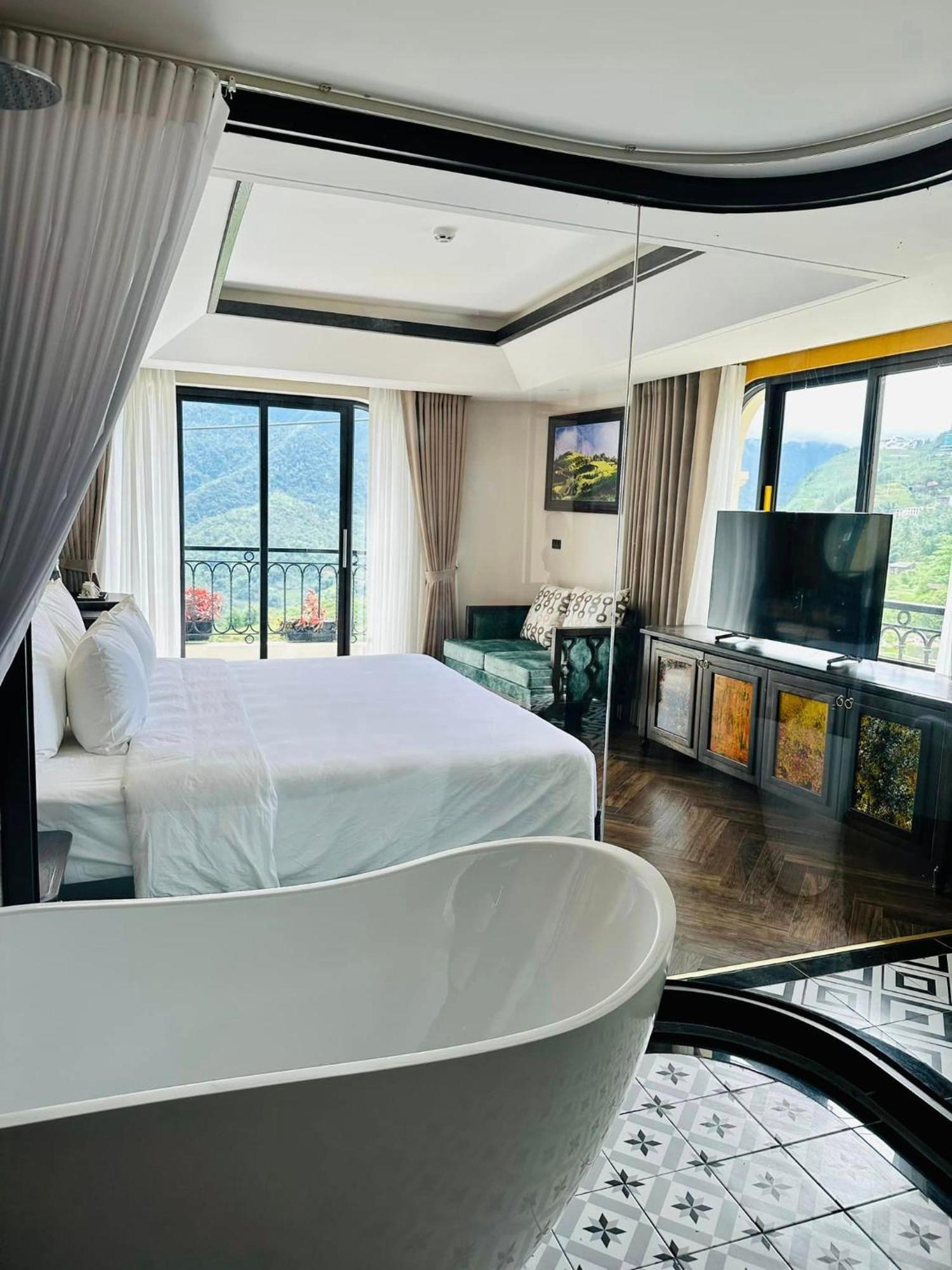 Fansipan View Hotel Sapa Exteriér fotografie