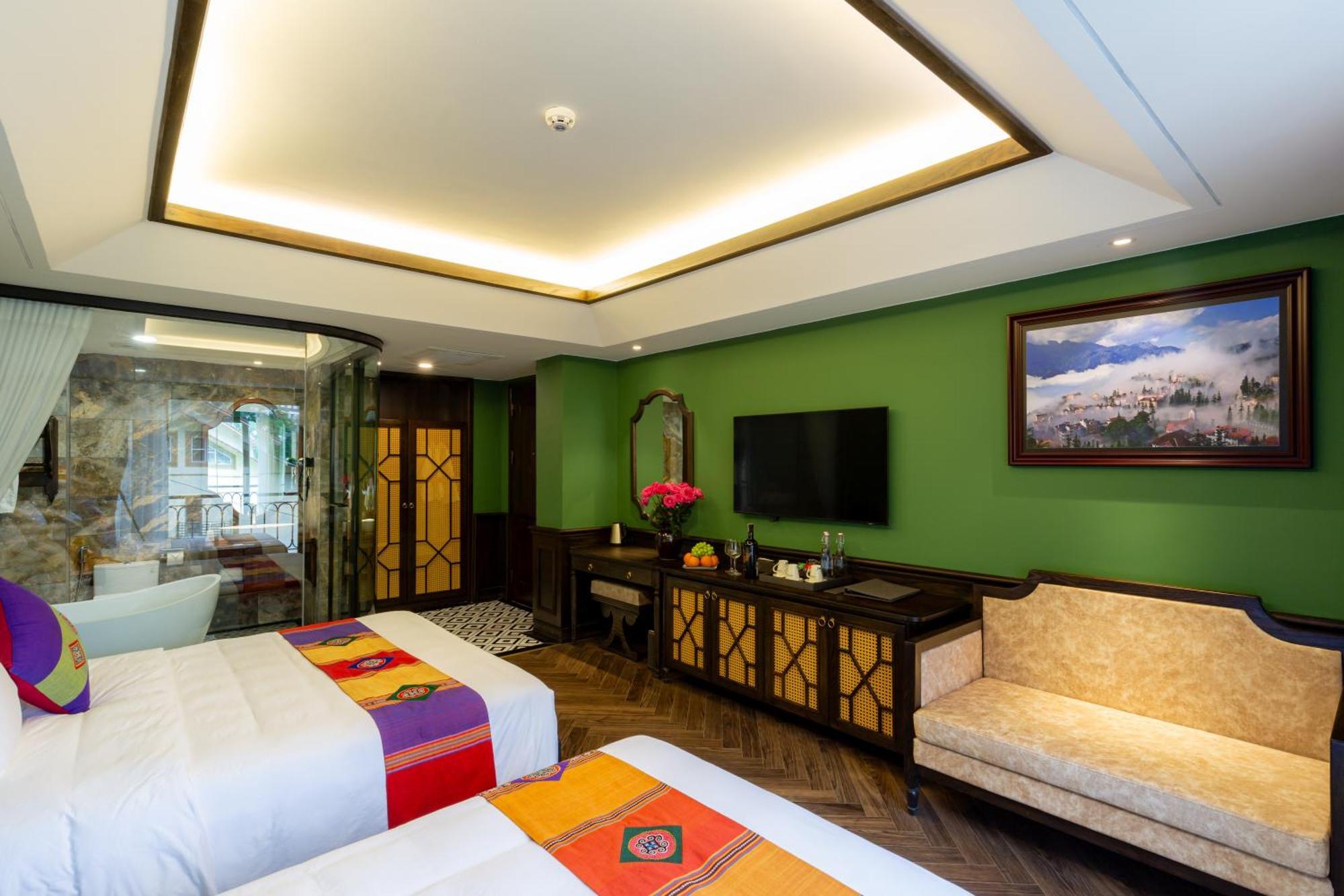 Fansipan View Hotel Sapa Exteriér fotografie