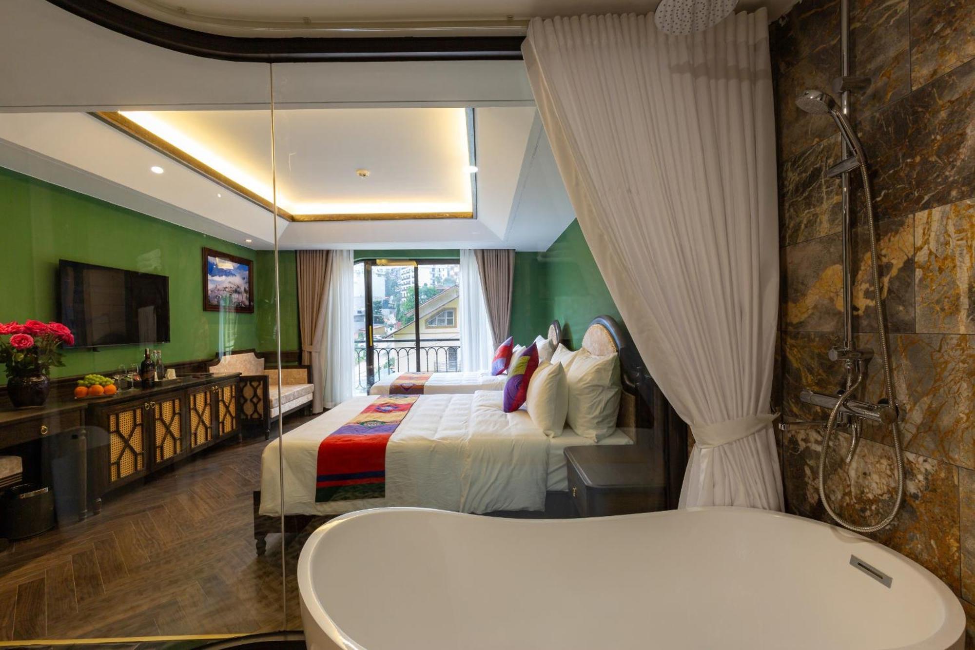 Fansipan View Hotel Sapa Exteriér fotografie
