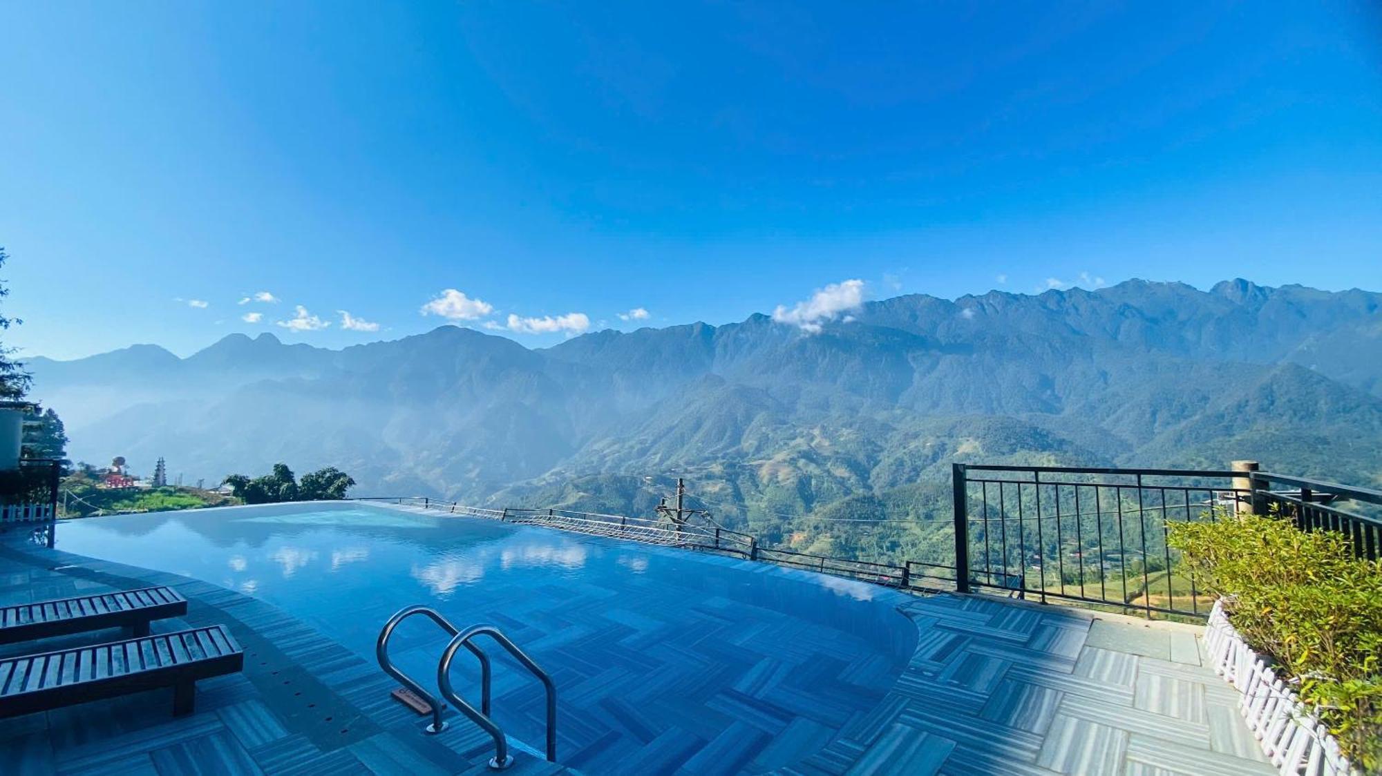 Fansipan View Hotel Sapa Exteriér fotografie